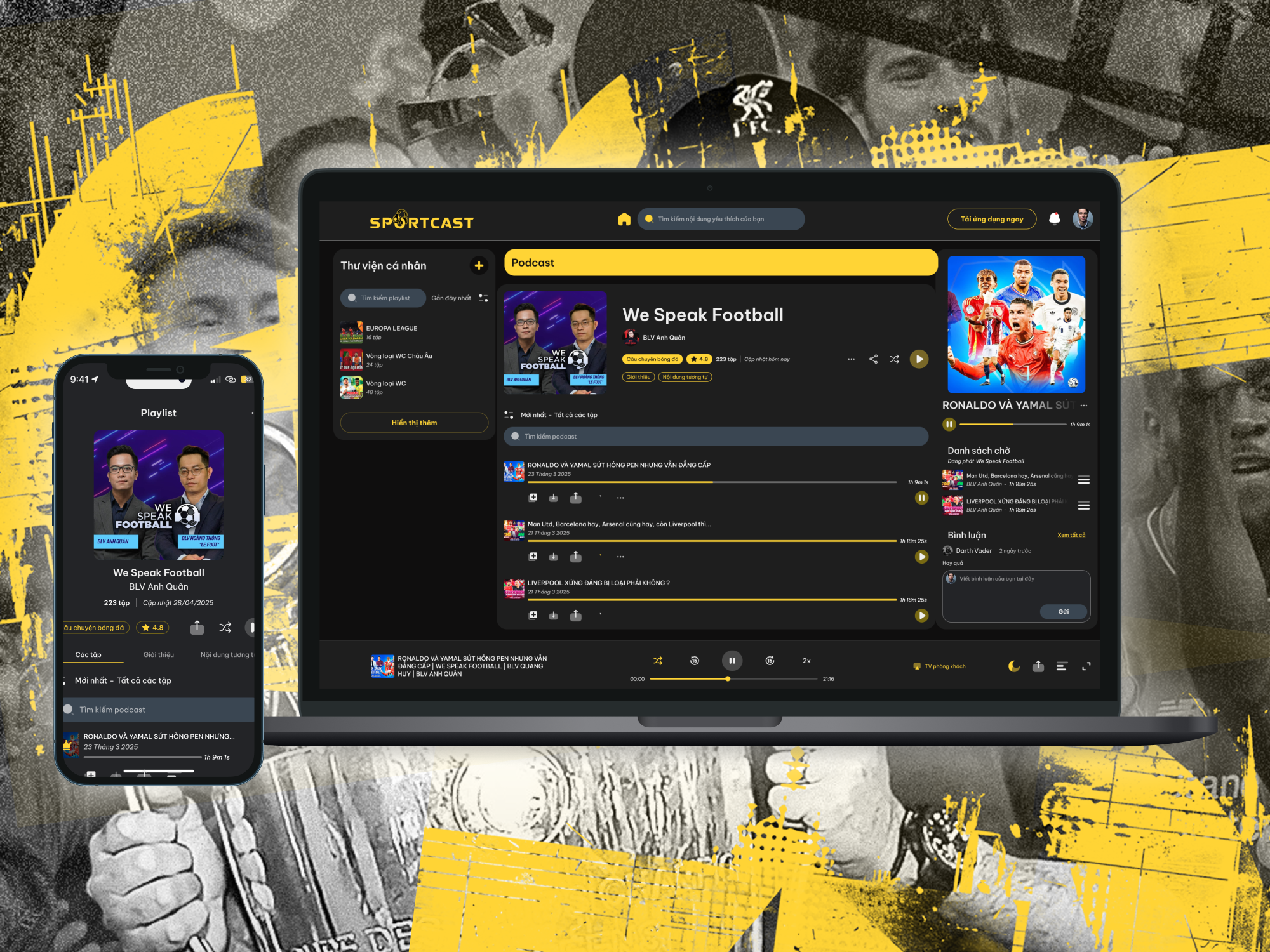 Lưu & tiếp tục nghe